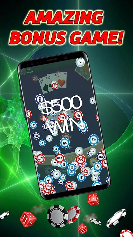 Black Jack for Winners: Card Game captura de pantalla 1