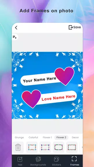 Name on necklace - Name art screenshot 2