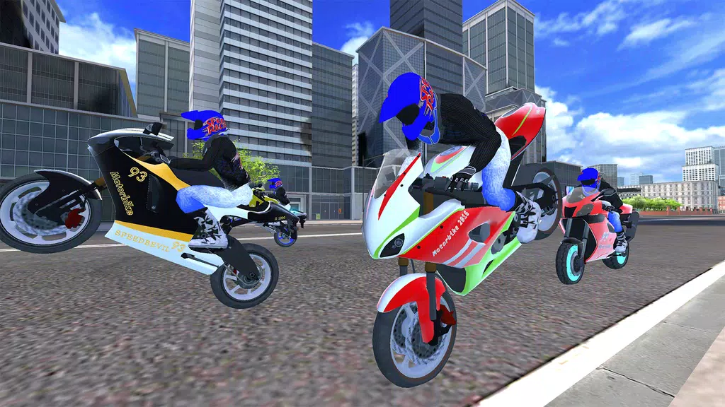 Real Moto Bike City Racing Ekran Görüntüsü 2