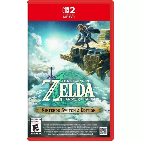 Die Legende von Zelda: Tränen des Königreichs - Nintendo Switch 2 Edition Cover Art