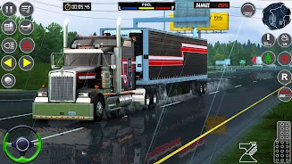 US Cargo Truck Simulator Game экрана 1