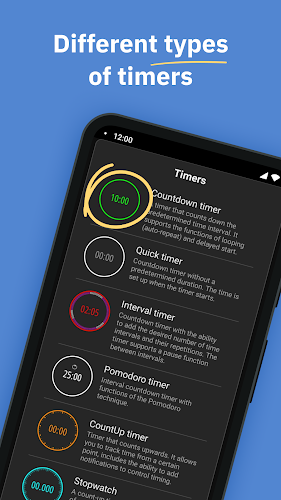 MultiTimer: Multiple timers স্ক্রিনশট 1