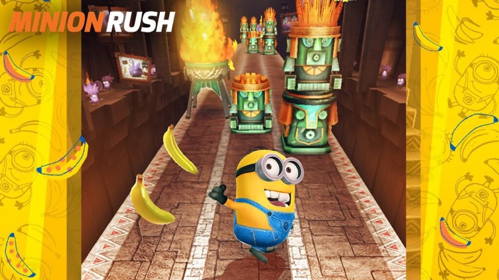 Minion Rush Go Go Go Do Bananas的最新更新灵感来自卑鄙的我4！