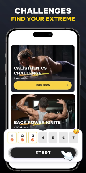 The Muscle Monster Workout Planner экрана 2