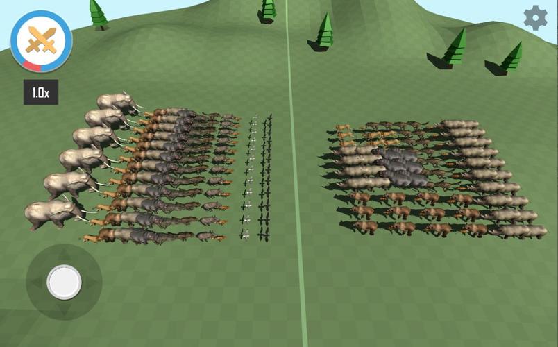 Animal Epic Battle Simulator экрана 1