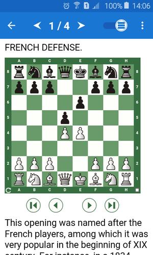 Chess Tactics: French Defense capture d’écran 0