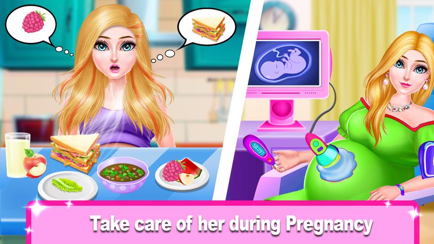 Pregnant Mommy Games Pregnancy экрана 1