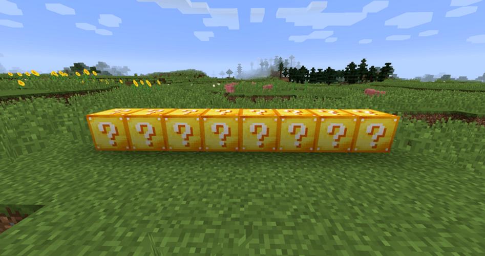 Lucky block mod for mcpe Zrzut ekranu 2