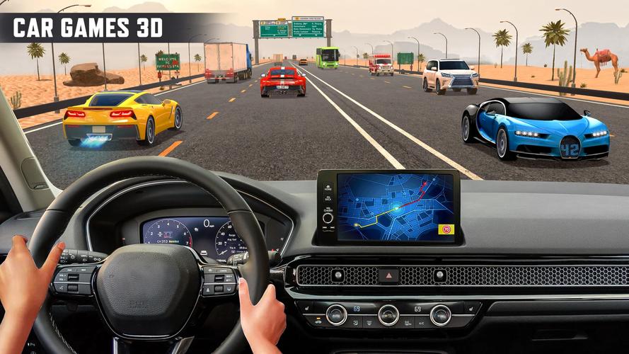 Real Highway Car Racing Games屏幕截圖3