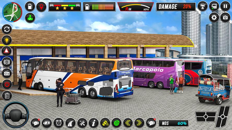US Bus Simulator Driving Game屏幕截圖3