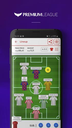 Premium League Fantasy Game 스크린샷 3
