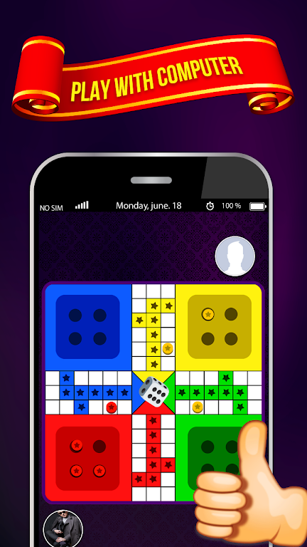 Classic Ludo Game zrzut ekranu 2