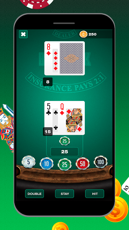 Royal Blackjack 21屏幕截圖1