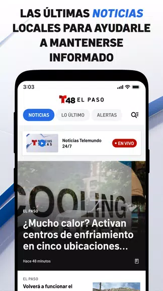 Telemundo 48 El Paso: Noticias屏幕截圖0