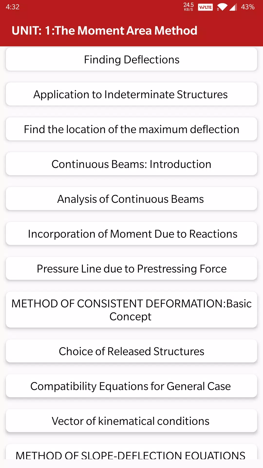 STRUCTURAL ANALYSIS - II স্ক্রিনশট 0