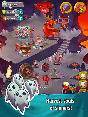 Screenshot Idle Evil Clicker: Hell Tap 1