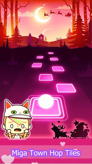 Miga Town Dancing Hop Tiles ảnh chụp màn hình 1