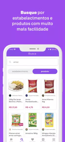 quero delivery: mercado e +スクリーンショット2