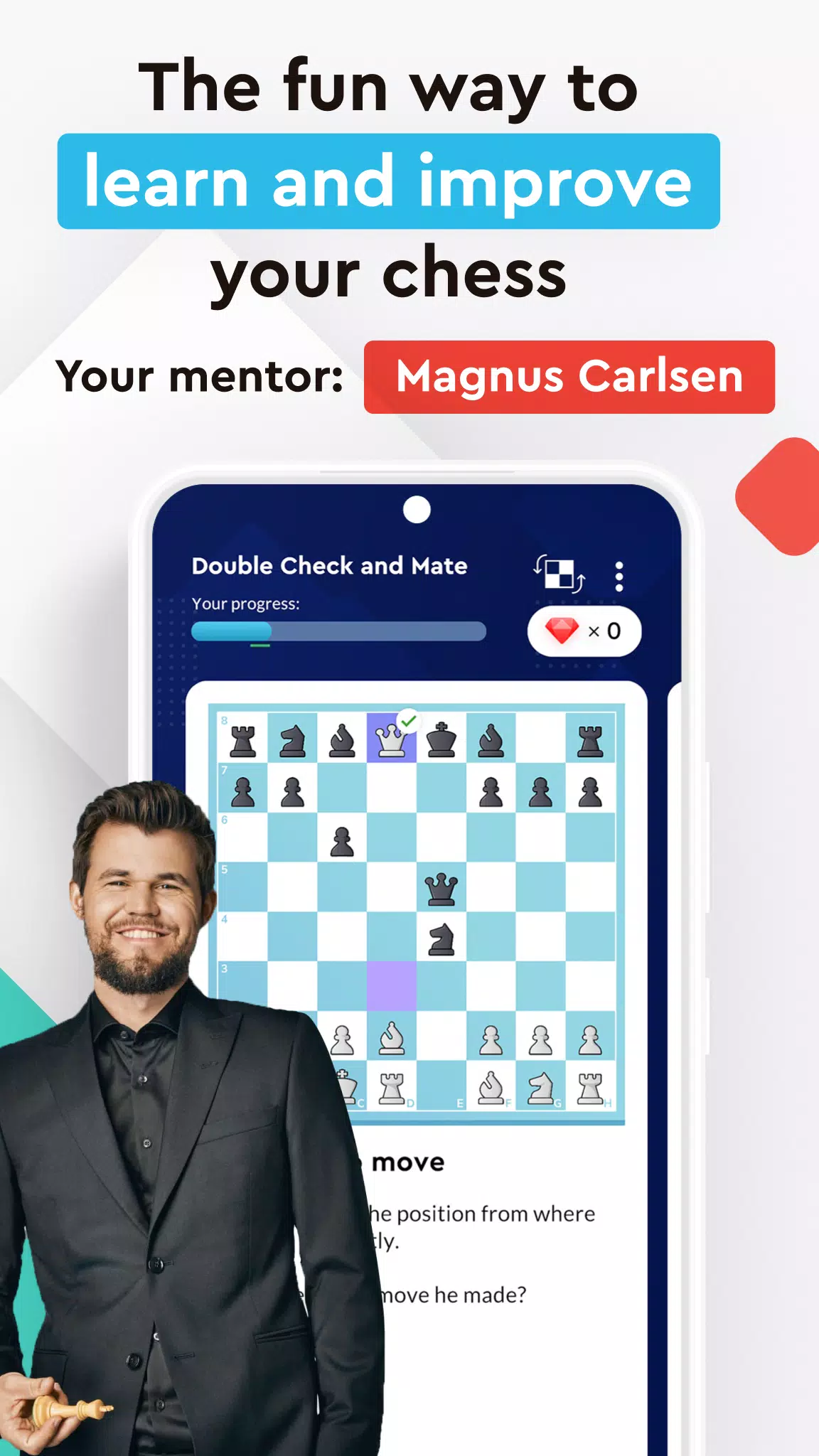 Play Magnus - Chess Academy Ekran Görüntüsü 0