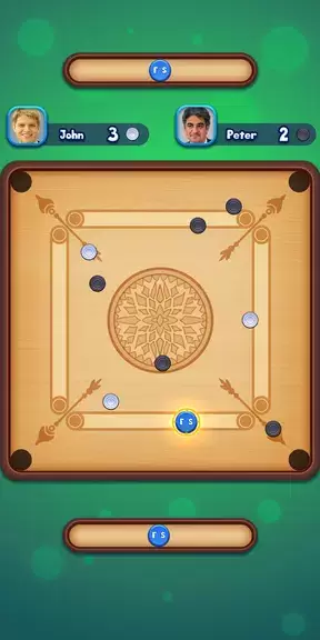 Carrom Strike - Disc Pool Game Zrzut ekranu 3