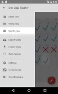 Goal & Habit Tracker Calendar Capture d'écran 3