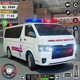 Rescue Ambulance American 3D