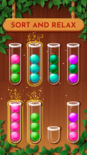 Woody Sort Ball Sort Puzzle Screenshot 3