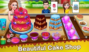 Cake Shop Pastries & Waffles स्क्रीनशॉट 0