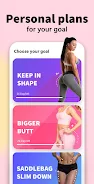 ภาพหน้าจอ Buttocks Workout - Fitness App 0