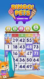 Bingo Pets: Summer bingo game Ảnh chụp màn hình 0