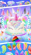 Rainbow Unicorn Cake capture d’écran 2