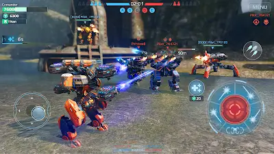 ภาพหน้าจอ War Robots Multiplayer Battles 2