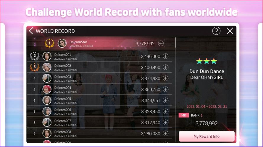 SUPERSTAR OH MY GIRL captura de pantalla 3