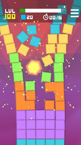 Hexagon Tower Balance Blocks capture d’écran 2