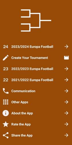 Europa Football Calculator 23屏幕截圖0