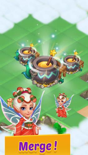 Tastyland-merge&puzzle cooking экрана 0