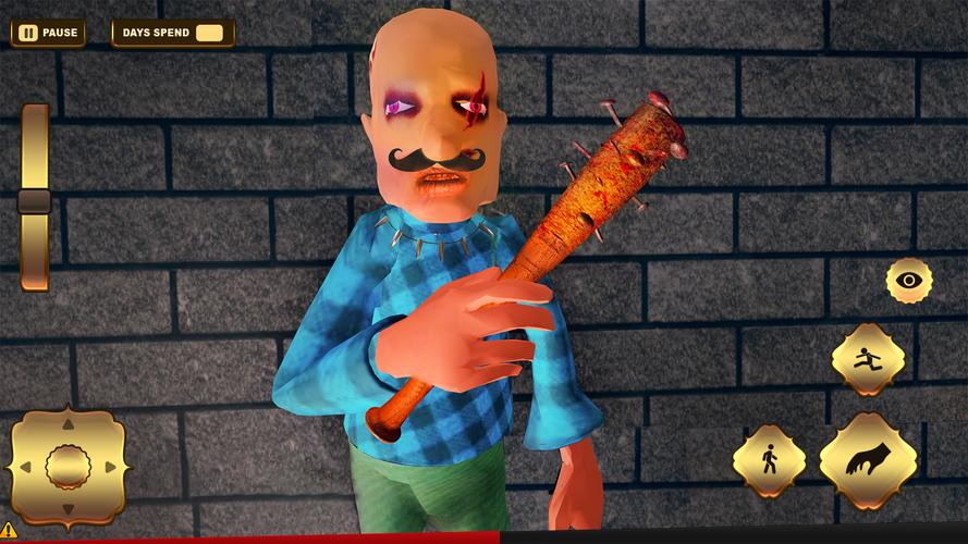 Scary Grandma Grandpa House 3D屏幕截圖2