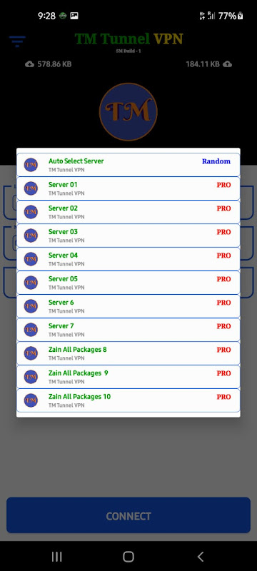TM Tunnel VPN ảnh chụp màn hình 2