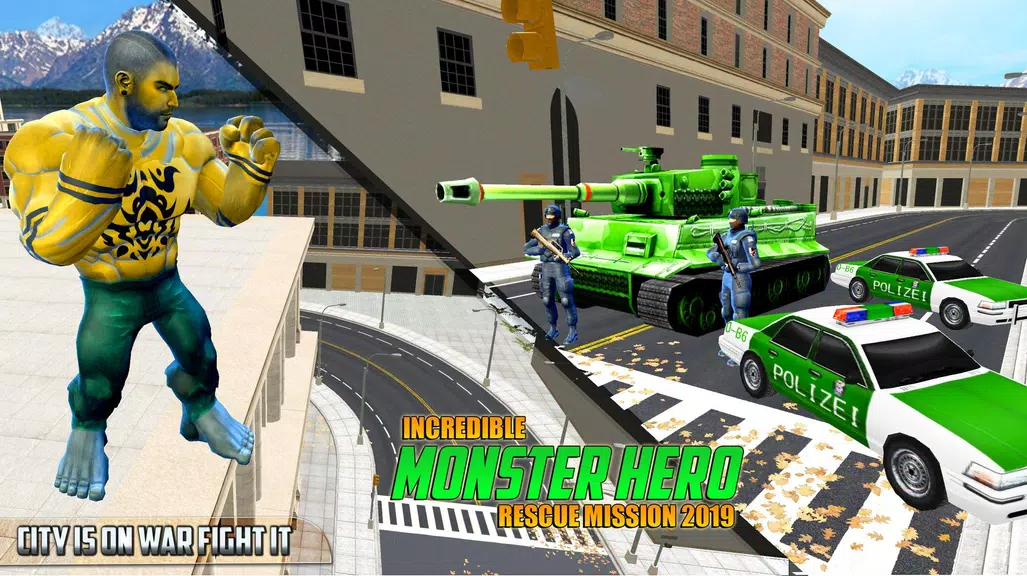 Incredible Monster Superhero Crime City 2018スクリーンショット3