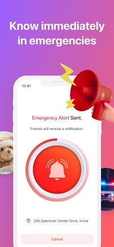 iSharing: GPS Location Tracker ảnh chụp màn hình 1
