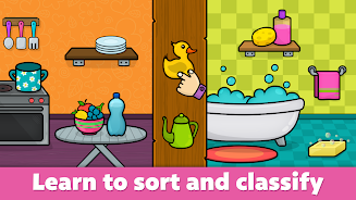 ภาพหน้าจอ Baby games: shapes and colors 1
