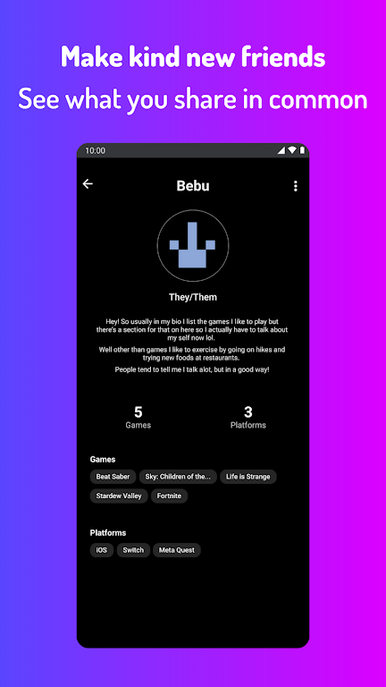 Playsum: find gaming friends экрана 0