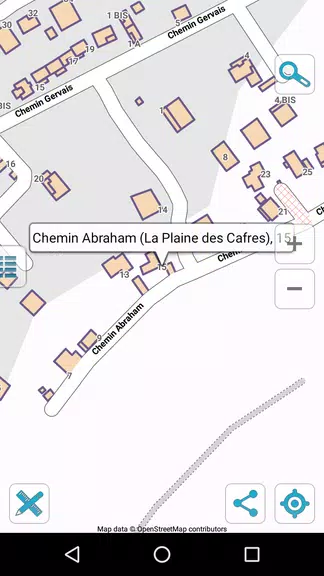 Map of Reunion offline屏幕截圖2