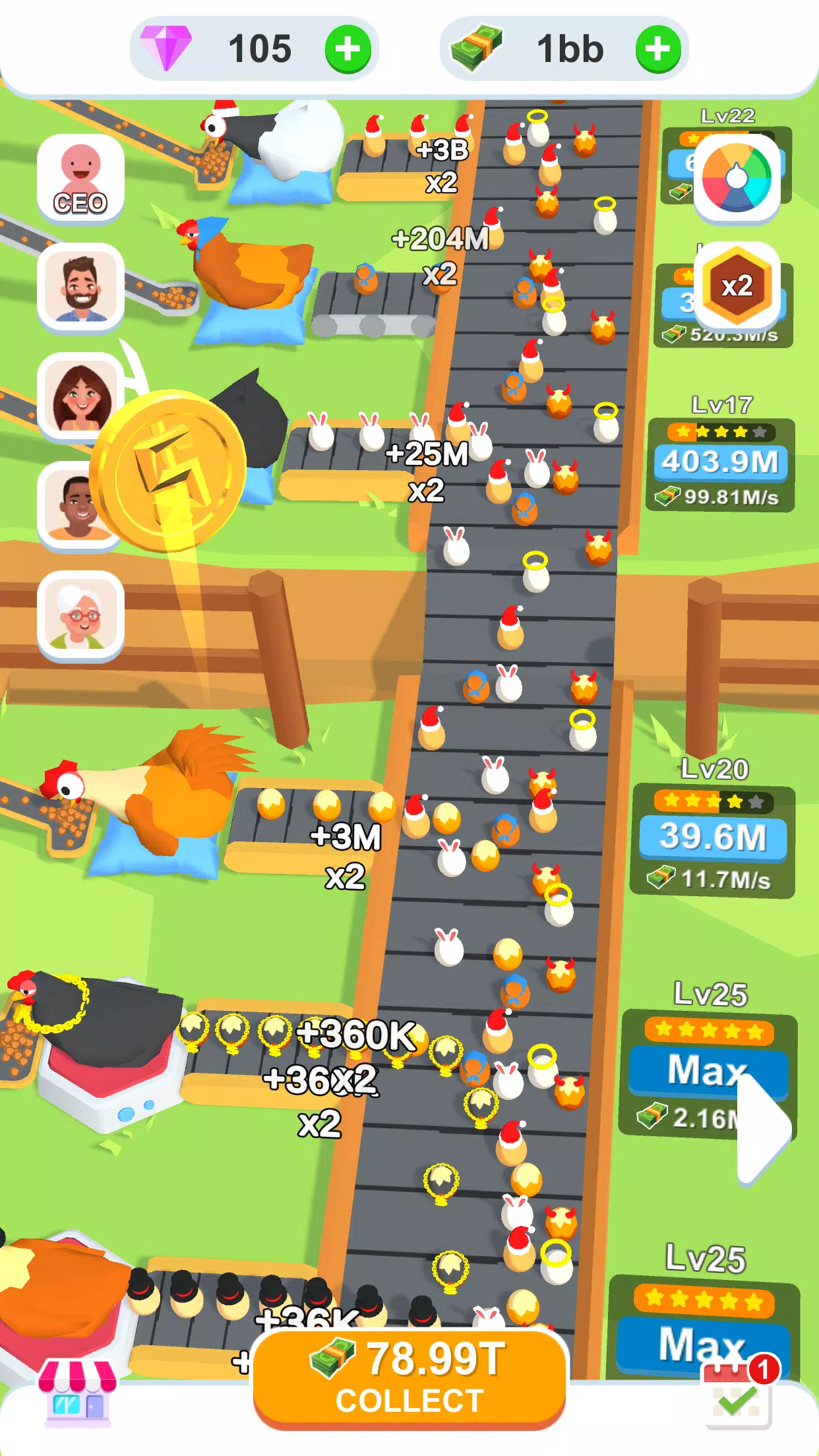 Idle Egg Factory Screenshot 2