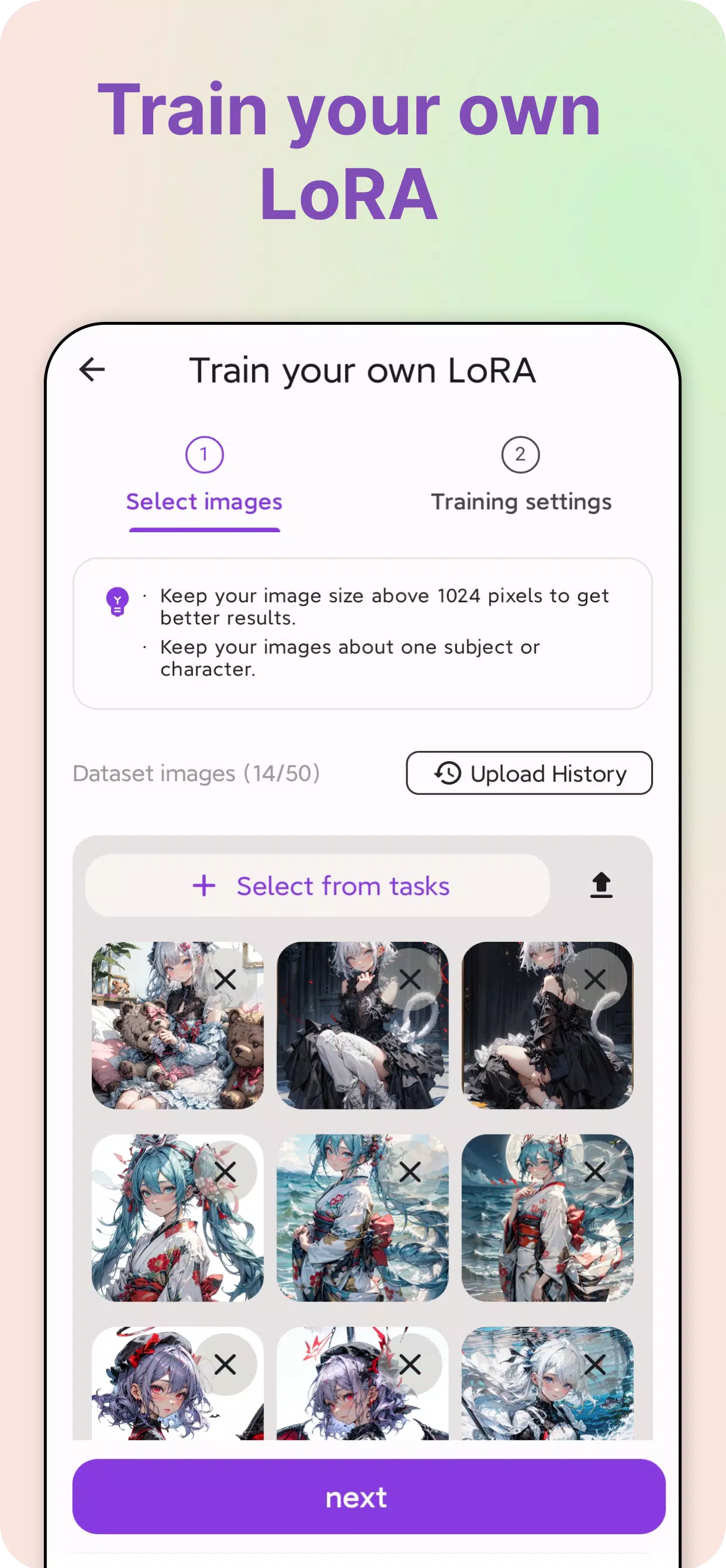 PixAI capture d’écran 3