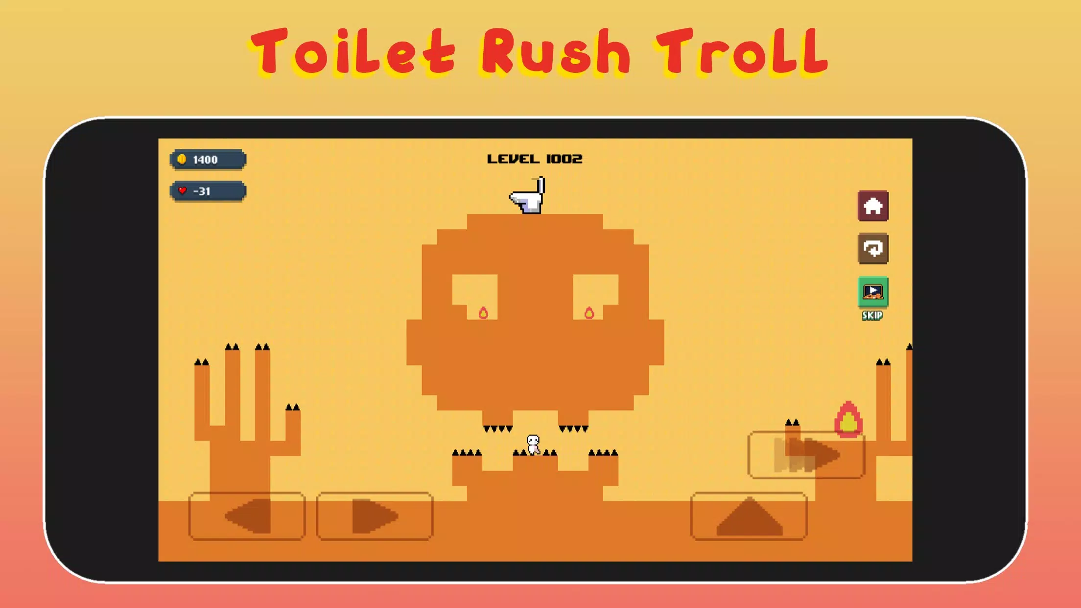 Toilet Rush Troll ekran görüntüsü 1
