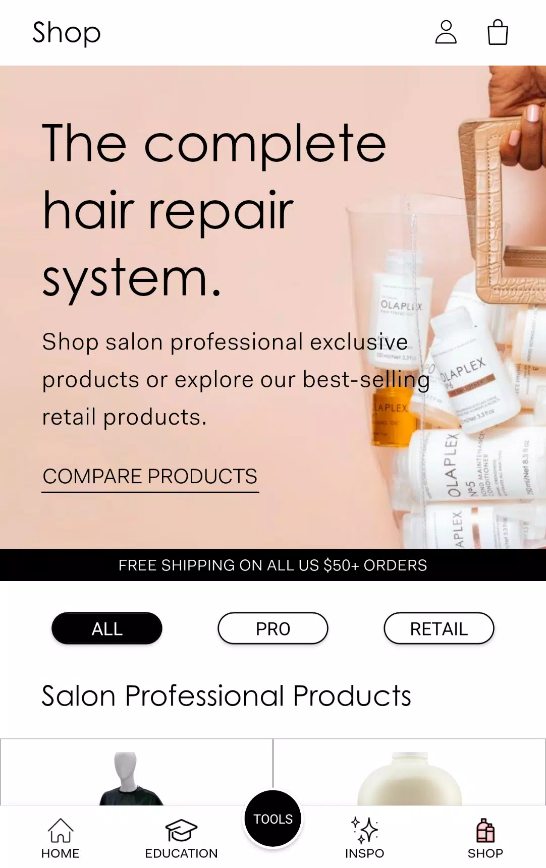 Olaplex Pro screenshot 3