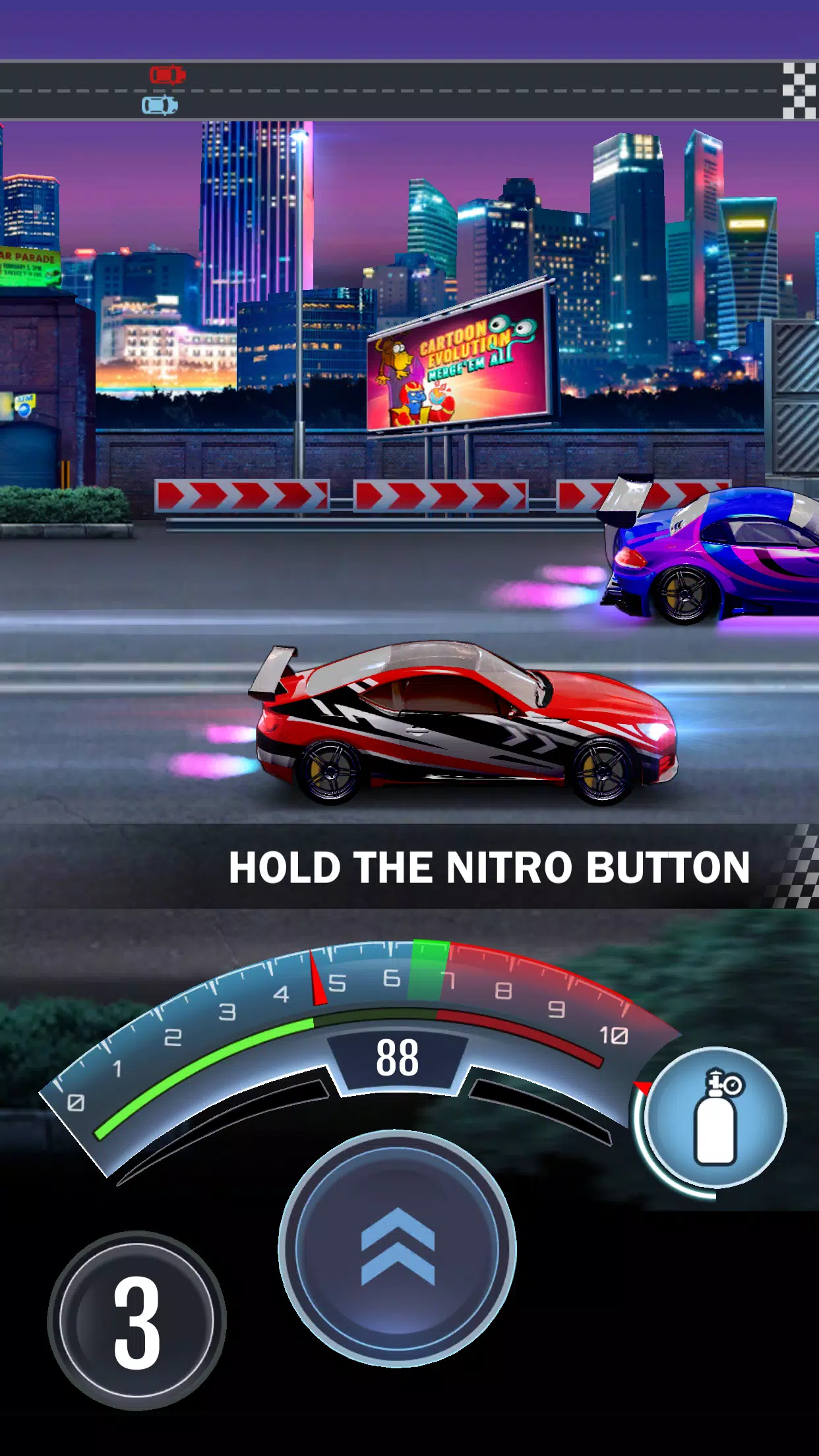 ภาพหน้าจอ Instant Drag Racing 0