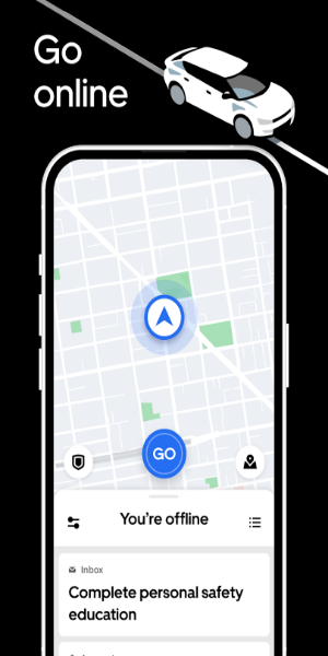 Uber Driver: Conducir y Ganar Captura de pantalla 1
