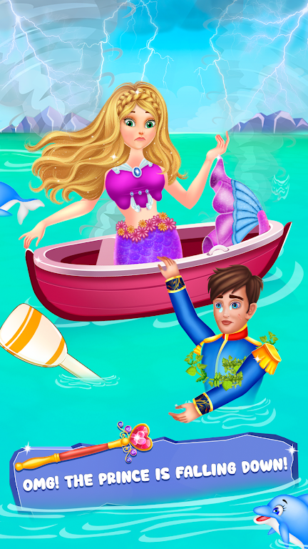 Princess life love story games Captura de tela 1